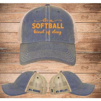 Tennessee Legacy Lady Vols Ashley and Kiki Softball Kind of Day Hat