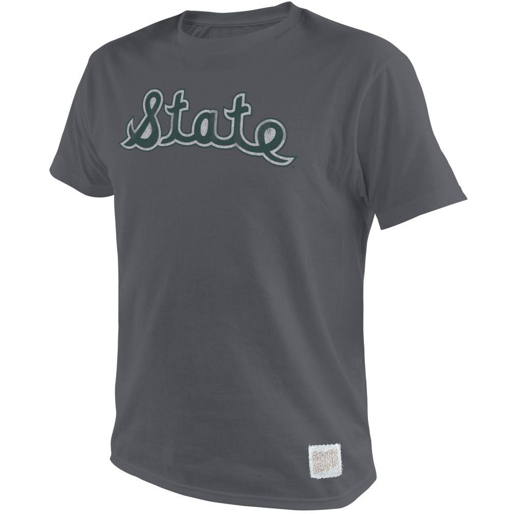 Michigan State Vault State Script Tee