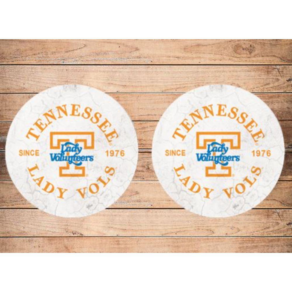  Tennessee Lady Vols 2 Pack Car Coasters