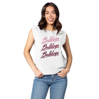 Mississippi State Chicka-D Rocker Repeat Muscle Tank