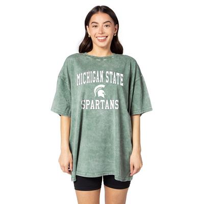 Michigan State Chicka-D Throwback College Band Tee