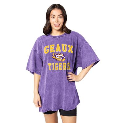 LSU Chicka-D Throwback College Band Tee