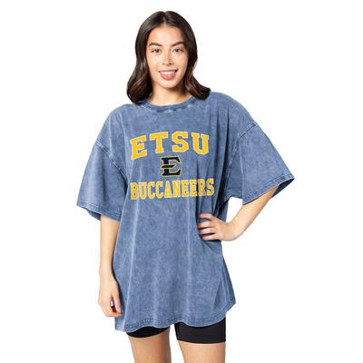 ETSU Chicka-D Throwback College Band Tee INK