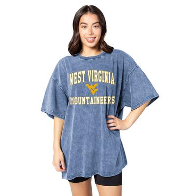 West Virginia Chicka-D Throwback College Band Tee