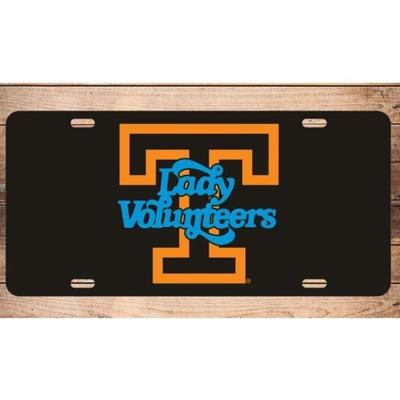 Tennessee Lady Vols Logo Mirror License Plate