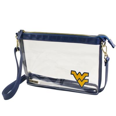 West Virginia Clear Large Crossbody Bag