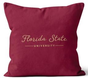 Florida State 18 X 18 Script Pillow