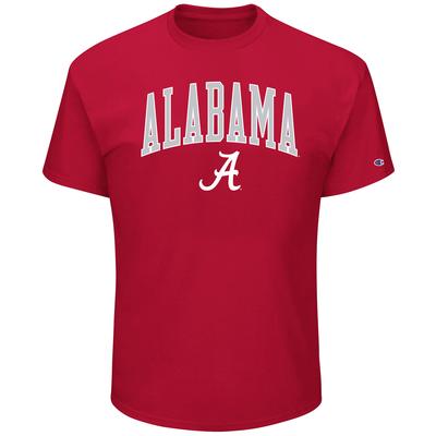 Alabama Champion Big and Tall Arch Logo Tee