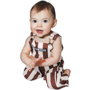  Maroon And White Infant Game Bibs