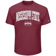 Mississippi State Champion Big And Tall Arch Logo Tee
