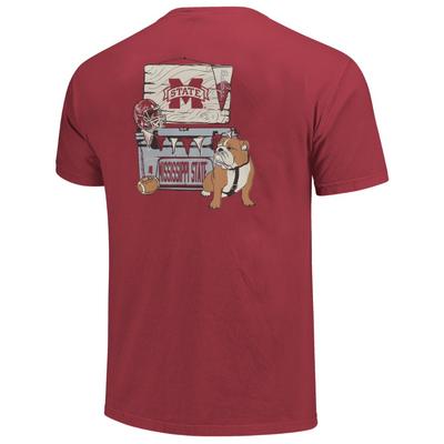 Mississippi State Tailgate Sign Comfort Colors Tee