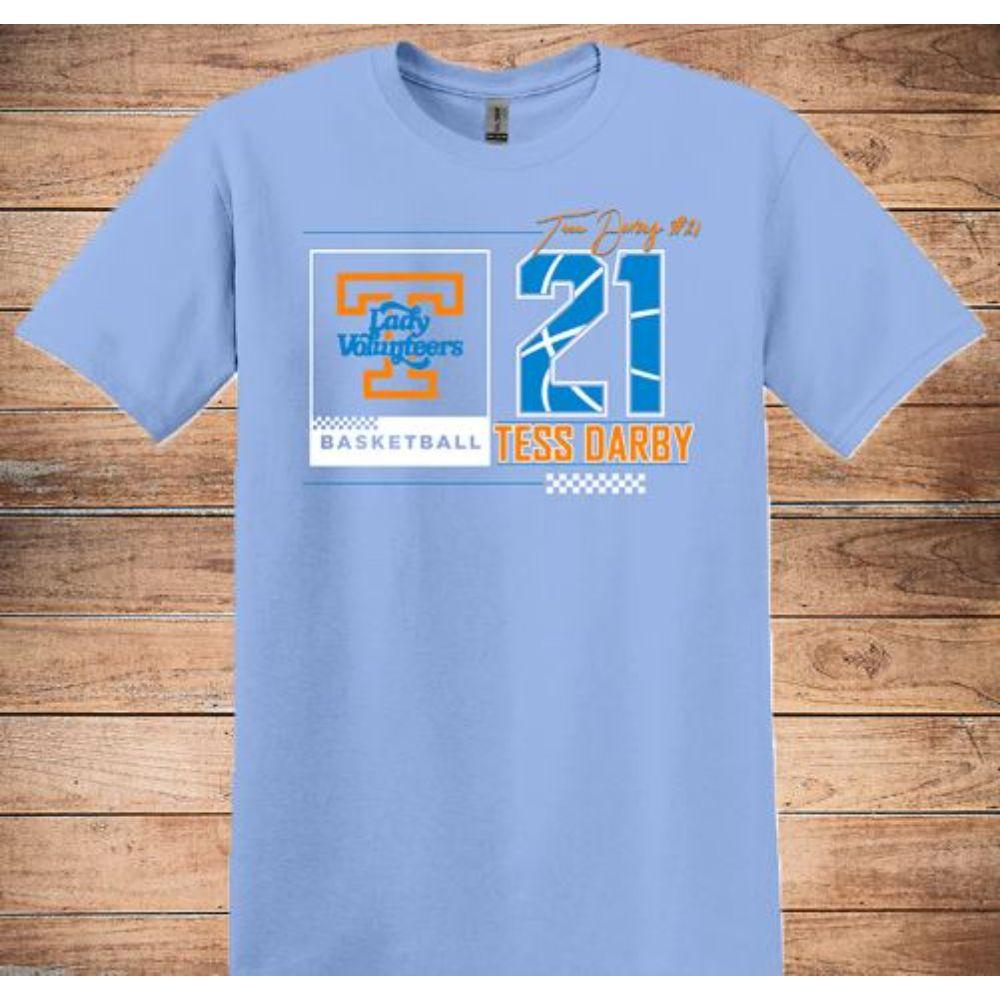  Tennessee Lady Vols Tess Darby Signature Series Tee