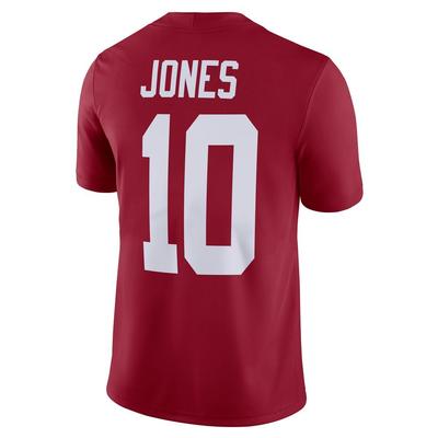 Alabama Nike #10 Mac Jones Game Jersey