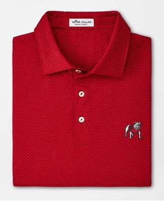 Georgia Peter Millar Dolly Printed Performance Polo