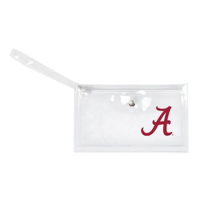 Alabama Clear Wristlet