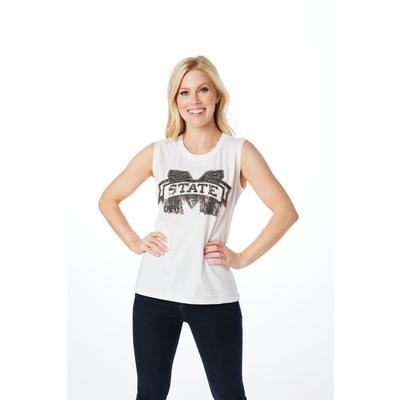 Mississippi State Stewart Simmons Sequin Muscle Tank