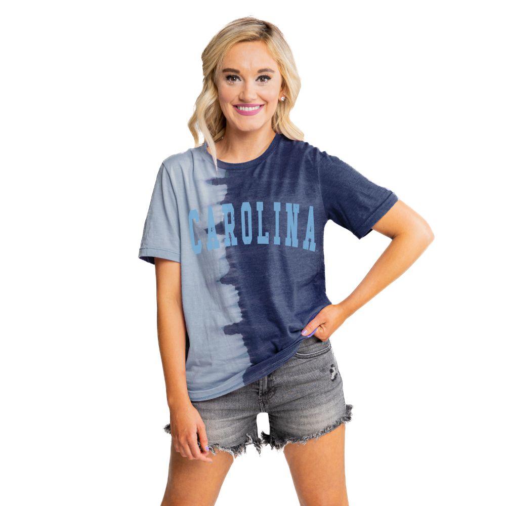  Unc Gameday Couture Find Your Groove Spilt Dyed Tee