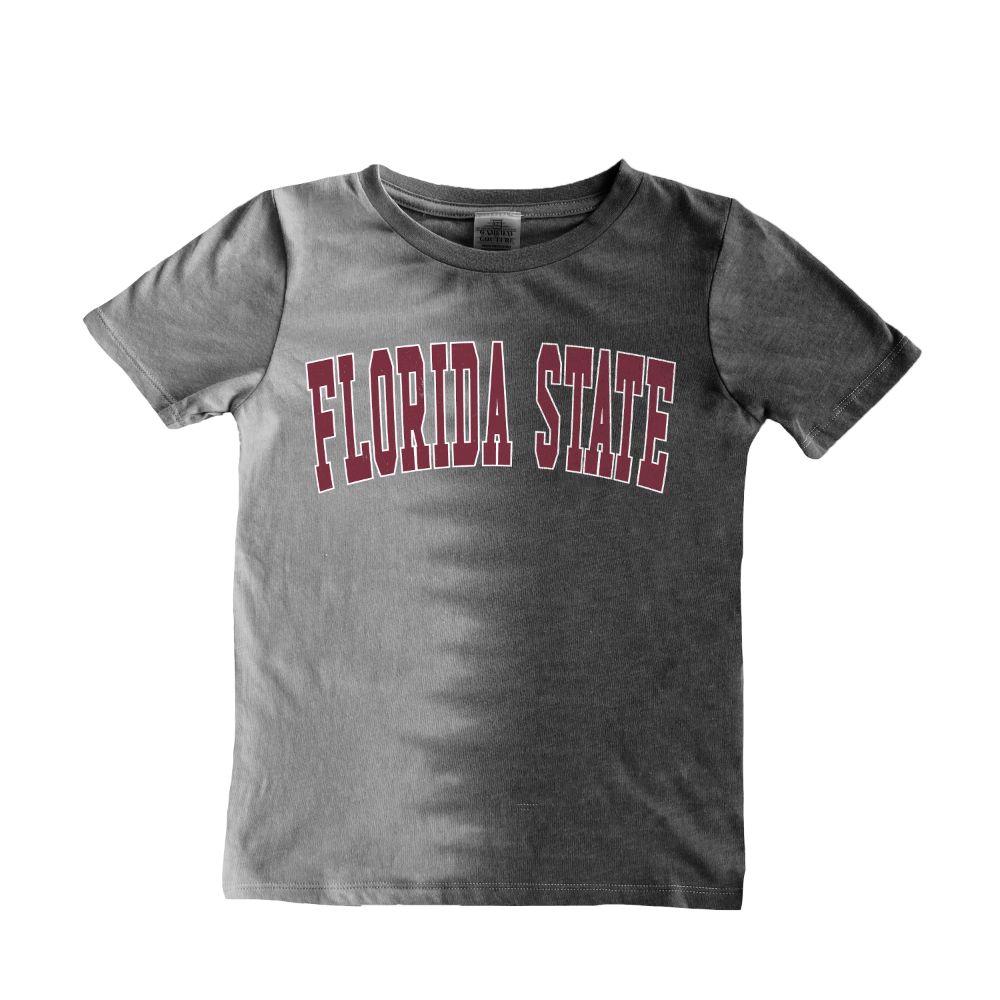  Florida State Gameday Couture Youth Find Your Groove Spilt Dyed Tee