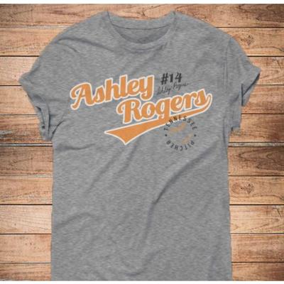 Tennessee Lady Vols Ashley Rogers All American Signature Tee