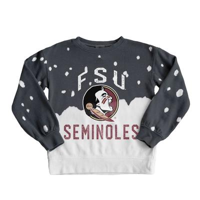 Florida State Gameday Couture YOUTH Twice as Nice Faded Pullover