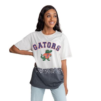 Florida Gameday Couture Vault Clash Course Bleach Dyed Tee