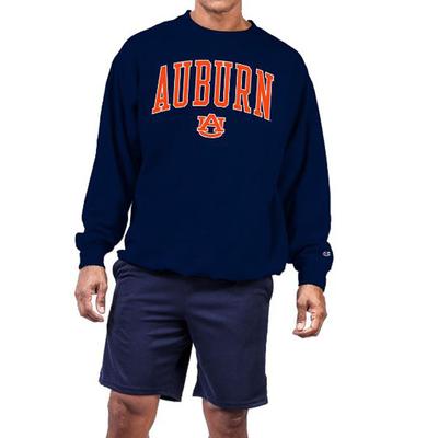 Auburn Big & Tall Champion Arch Over Logo Crew