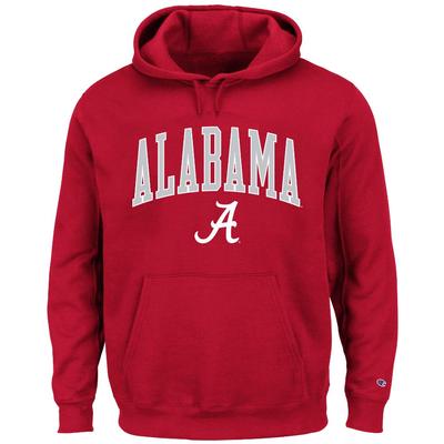 Alabama Big & Tall Champion Arch Over Logo Hoodie