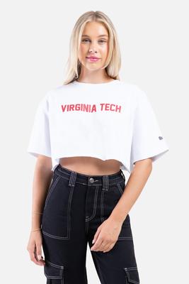 Virginia Tech Hype and Vice Touchdown Crop Tee