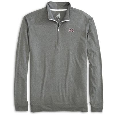 Mississippi State Johnnie-O Flex 1/4 Zip Pullover CHARCOAL