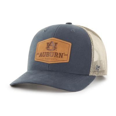 Auburn 47 Brand Raw Hide Canvas Trucker Hat