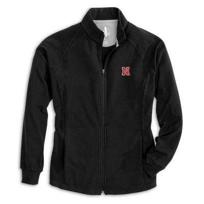 Nebraska Johnnie-O Women's Blakely Full Zip Jacket