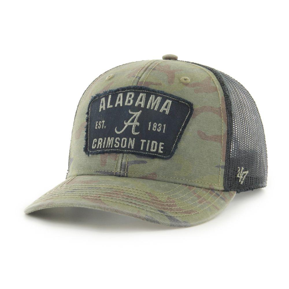  Alabama 47 Brand Oht Camo Trucker Hat