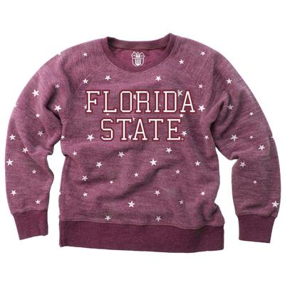 Florida State Youth Reverse Fleece Crew Sweatshirt