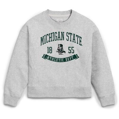 Michigan State League Vault Arch Long Sleeve Crew
