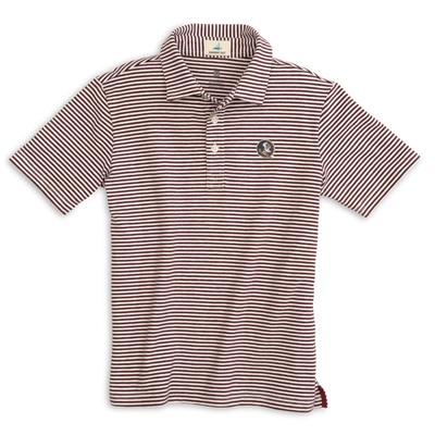 Florida State Johnnie-O YOUTH Striped Nelly Polo