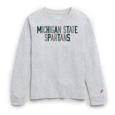 Michigan State League YOUTH Multicolor Tumble Long Sleeve Tee