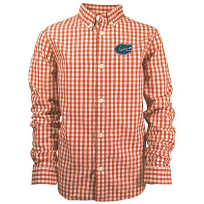 Florida YOUTH Lucas Gingham Button Down