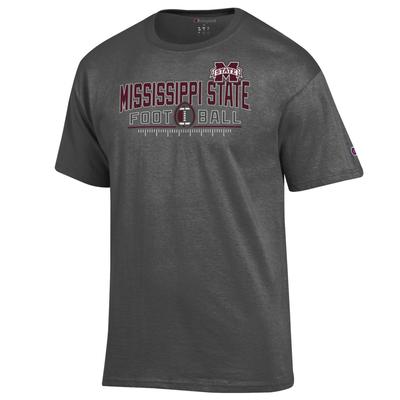 Mississippi State Champion Football Yard Lines Tee