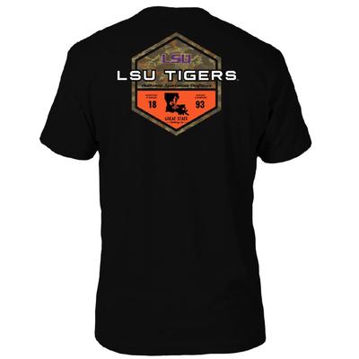 LSU Great State Clothing Sportsman Badge Tee