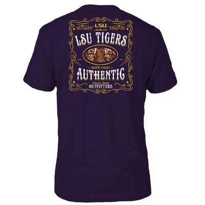 LSU Great State Clothing Whiskey Label Tee