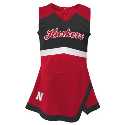 Nebraska Infant Cheerleader 2-Piece Dress