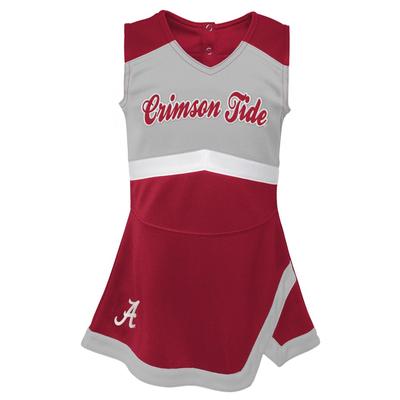 Alabama Toddler Cheerleader 2-Piece Dress Set
