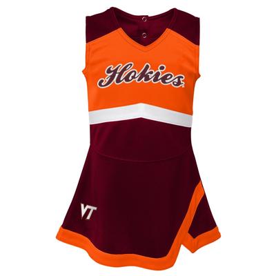 Virginia Tech Toddler Cheerleader 2-Piece Dress Set