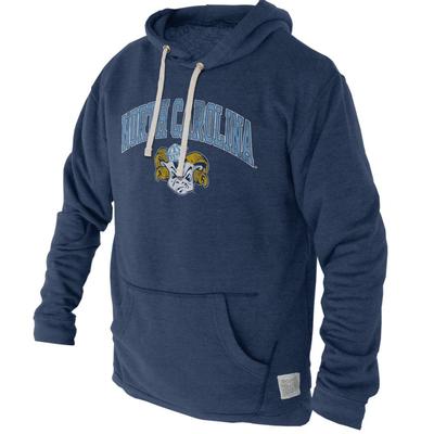 UNC Vault Ram with Hat Triblend Hoodie
