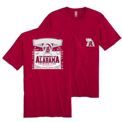 Alabama Label Short Sleeve Tee