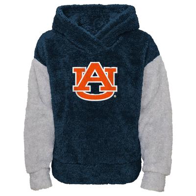 Auburn YOUTH 2-Tone Teddy Fleece Hoodie