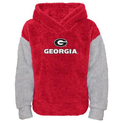 Georgia YOUTH 2-Tone Teddy Fleece Hoodie