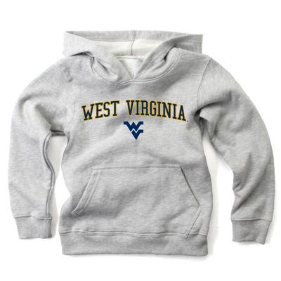 West Virginia YOUTH Arch Logo Hoodie