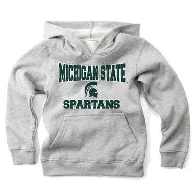 Michigan State YOUTH Stacked Logo Hoodie