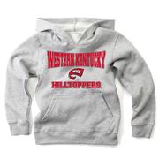 Western Kentucky Youth Stacked Logo Hoodie